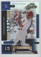 2003 Playoff Absolute Memorabilia Spectrum /100 Jim Edmonds #137