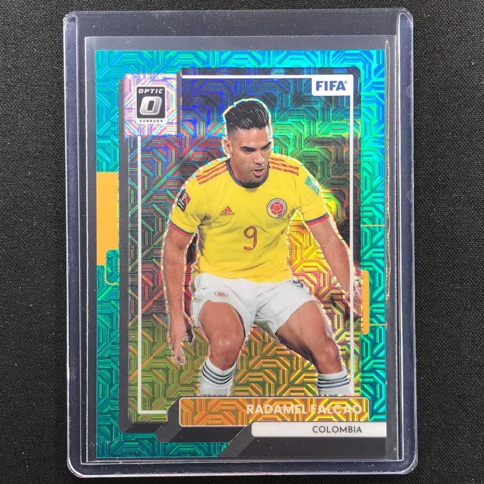 2022-23 Donruss Fifa Radamel Falcao Optic Teal Mojo 13/49 - Image 1 of 1