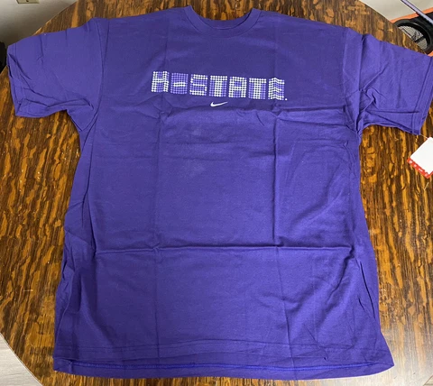KANSAS STATE WILDCATS NCAA MEN’S FOOTBALL T-SHIRT! NEW WITH TAGS, RETRO, SIZE XL Cover