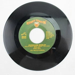 Willie Nelson Bobby Bare Hurricane Shirley Crazy Arms 45 RPM Record VG PB-11673 - Foto 1 di 2