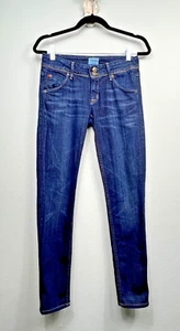 Hudson Collin Flap Dark Wash Low-Rise Stretch Skinny Denim Jeans Women's 26 - Bild 1 von 14