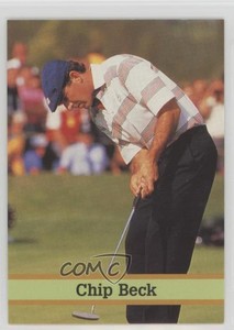 1993 Fax Pax Famous Golfers Chip Beck #17