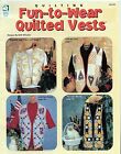 Vtg 1990S Wearable Art Craft Pattern Booklet  Quilted Vests House White Birches