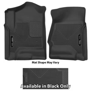 Black Husky X-act Contour Front Liners For Cadillac/GMC - Bild 1 von 5