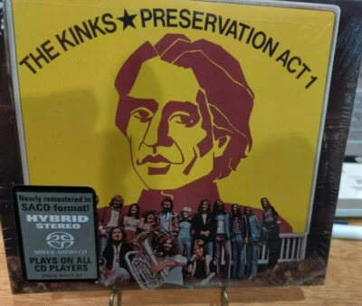 Preservation: Act 1 Digipak Rmst by The Kinks SACD, Sep-2004 NEW SHRINKWRAPPED - Image 1 of 4