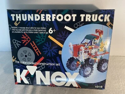 K’nex Thunderfoot Trucks New Inbox 10118 Vintage - Image 1 of 4
