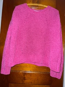 SO Youth Pink Knit Pullover Sweater Size L - Picture 1 of 5