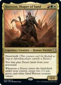 HAZEZON, SHAPER OF SAND (DMC) Dominaria United Commander - MTG - NM - Picture 1 of 1