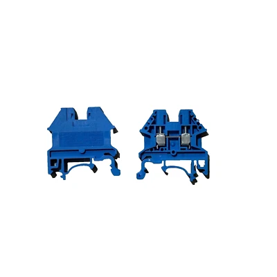 DIN Rail Terminal Blocks 100 Quantity DK2.5N-BL Dinkle Blue 12 AWG 20 A 600 V - Image 1 of 3