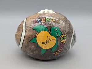 Recuerdo de coco pintado a mano "Fútbol oficial de Hawai" de Hawaii divertido - Imagen 1 de 9