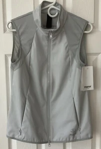 PIKEUR TARA Women’s Waistcoat/Vest Beluga Athleisure US 12 Eur 40 *New with Tags - Picture 1 of 10