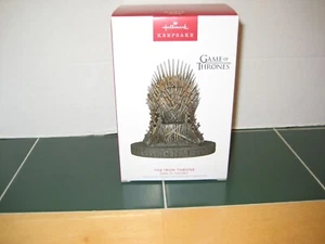 HallMark KeepSake 2022 Juego de Tronos Trono de Hierro Árbol de Navidad Adorno NUEVO - Imagen 1 de 1