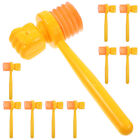  10 Pcs Squeaky Hammer Toy Tools for Toddlers 1-3 Mini Children's Toys Kid