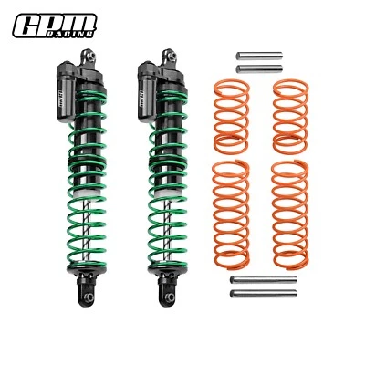 Amortiguadores de resorte ajustables delanteros/traseros de aluminio GPM para TRAXXAS 1/5 X-Maxx Foto 1 de 4