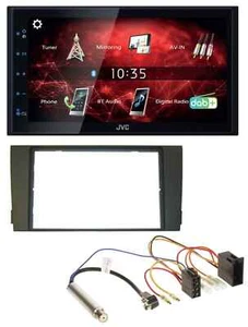 JVC DAB USB Bluetooth 2DIN MP3 Autoradio für Audi A6 C5 2001-2005 ISO - Bild 1 von 5