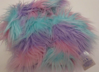 Build a bear pastel fuzzy bunny plush stuffed animal VHTF - Image 1 of 4