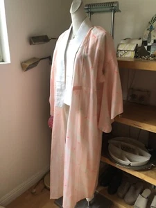 Vestido de kimono japonés vintage Juban kimono lana? NagaJuban para mujer... - Imagen 1 de 5