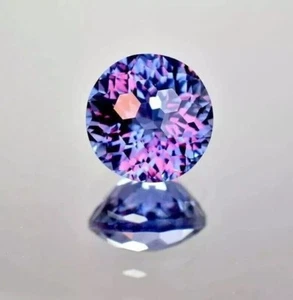 9.70 CT Certified Color Changing Natural Alexandrite Loose Gemstone Round Cut - Picture 1 of 5