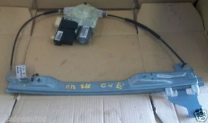 CITROEN C4 2004-2008 3DOOR OFFSIDE DRIVER SIDE WINDOW MOTOR REGULATOR - Picture 1 of 6