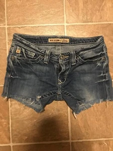 Big Star Sweet Size 26 Cut Off Jean Shorts - Picture 1 of 4