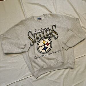 Vintage Pittsburgh Steelers American Conference 1996 Crewneck XL