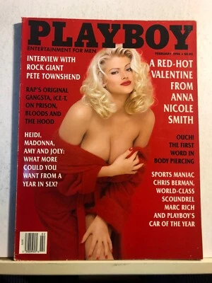 851      Playboy Adult Magazine February 1994 Anna Nicole Smith - Image 1 of 3
