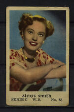 Alexis Smith Vintage Movie Film Star Trading Card No. C83