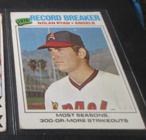 1977 Topps Nolan Ryan RB baseball card #234 California Angels - HOF - VG/EX - Picture 1 of 2