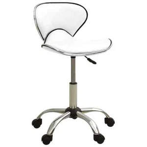 Taburete de Salón de Belleza de Cuero Sintético Peluquería Multicolor vidaXL - Imagen 1 de 42
