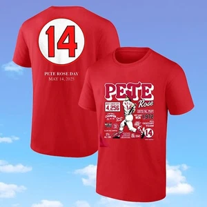 Pete Rose Day T Shirt All Size Gift Fans, Pete Rose Tee - Picture 1 of 4
