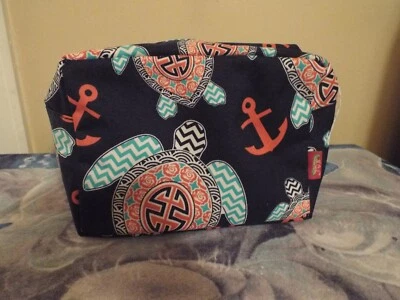 N.Gil Turtle Bolsa de Maquillaje con Cremallera Superior Foto 1 de 2