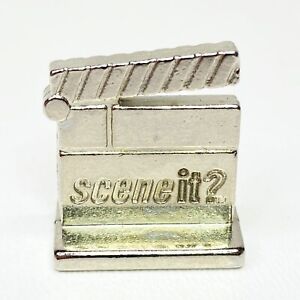 Scene It Movie Edition Clapboard Pewter Board Game Piece Replacement Token 2002