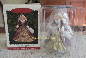 Hallmark Keepsake HOLIDAY BARBIE 4. in Serie brandneu - Bild 1 von 5