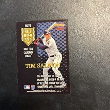 C55b 1995 Score Hg 78 Tim Salmon, California Angels Hall Of Gold