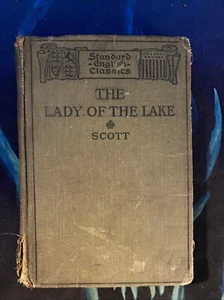 Antique 1917 Book Scott’s  The Lady Of The Lake Standard English Classics - Bild 1 von 9