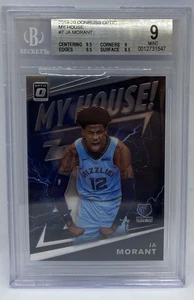 2019-20 DONRUSS OPTIC MY HOUSE #7 JA MORANT BGS 9 MINT ROY Rookie - Picture 1 of 3
