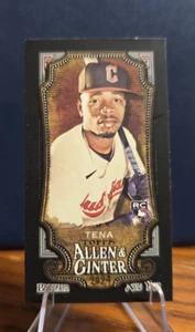 2024 Topps Allen & Ginter X #9 Mini Jose Tena RC Cleveland Guardians - Bild 1 von 2