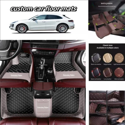 For Audi TT Luxury Waterproof Carpets All-weather Interior Liners Car Floor Mats - Imagem 1 de 4