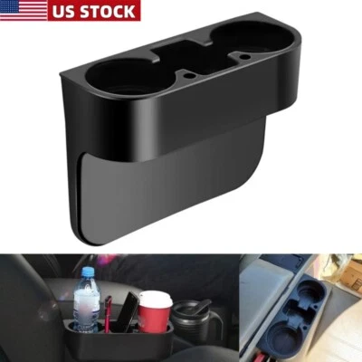 Universal Car Seat Seam Cup Bottle Support Storage Organizer Holder Mount Stand - Image 1 of 4