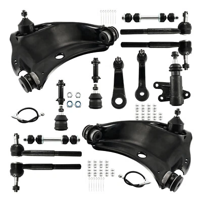 15Pcs Front Control Arms Sway Bars Kit For 1993-1999 Chevrolet C1500 Suburban Foto 1 de 4