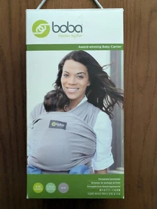 Boba Baby Wrap The Original Newborn 0-36 Months Baby Carrier Gray 35lb Max - Picture 1 of 6