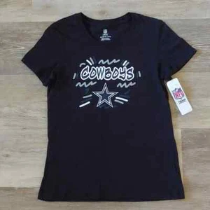 NWT NFL Dallas Cowboys Girls T-Shirt Blue Size XL - Picture 1 of 6