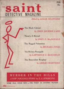 The Saint - Detective Magazine - February 1956 - Vol 5 No 2 - Picture 1 of 2