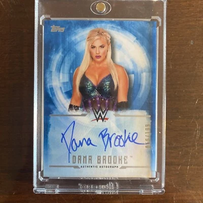 2017 Topps WWE Undisputed - Autographs #UA-DB Dana Brooke 56/199 (AU) - Image 1 of 2