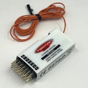 RECEPTOR TWISTER R/C 6 CANALES 35 MHZ FM PPM CONVERSIÓN ÚNICA ULTRA LIGERO - Imagen 1 de 6