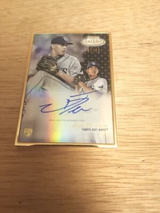 2017 Topps Gold Label Jose De Leon Framed On Card Auto RC # FA-JDL 07/75 - Picture 1 of 3