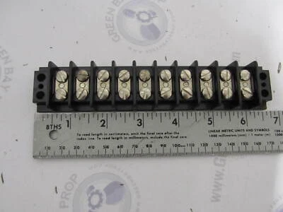 M-429 Cole Hersee Marine Double Row Terminal Block 10 Gang - Image 1 of 2