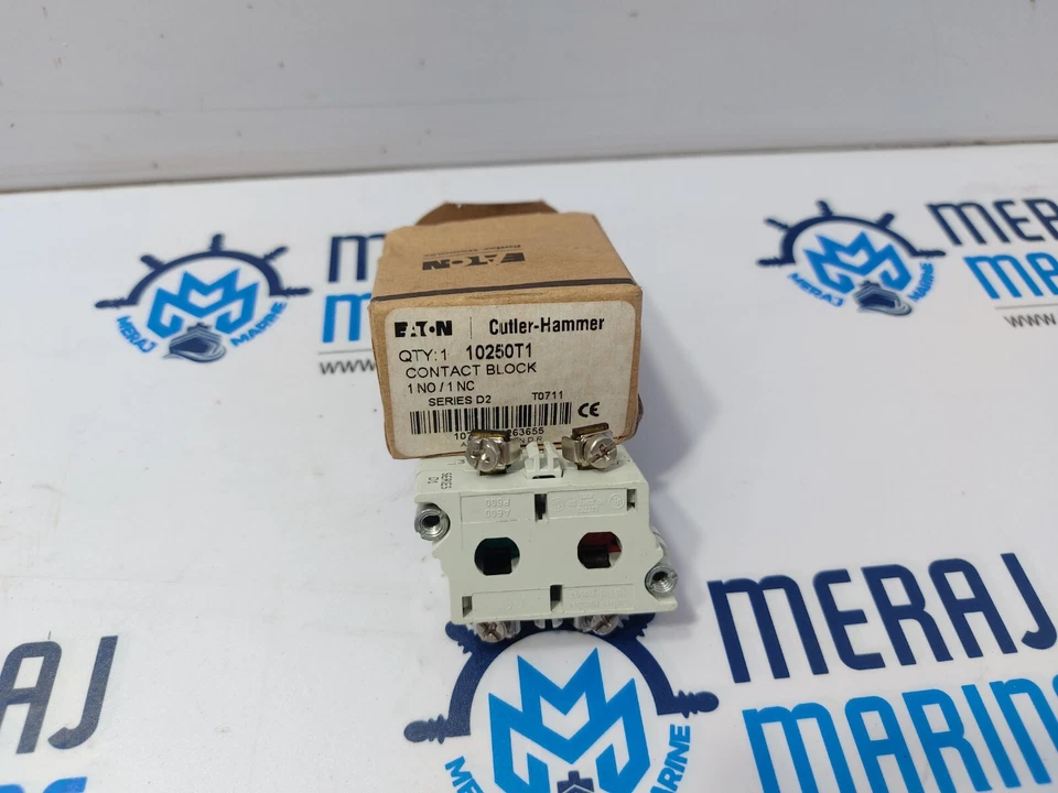 Eaton-Cutler-Hammer 10250T1 Pushbutton Contact Block - Image 1 of 4