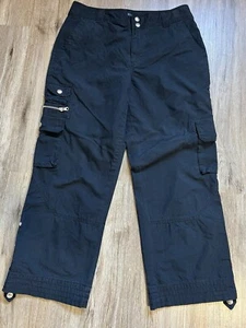Lauren Ralph Lauren Hose Damen Schwarz Cargo Größe 8 - Bild 1 von 9