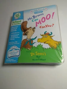 Leap Frog Little Touch Mr Brown Can Moo Can You LeapPad Book and Cartridge - Picture 1 of 5